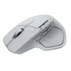 Logitech pele MX Master 4 — labā roka, lāzera 8000 DPI, RF bezvadu + Bluetooth, 8 pogas, pelēka
