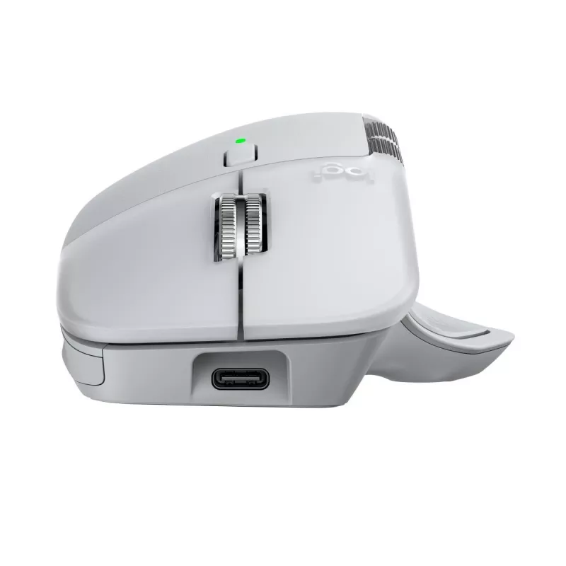 LOGITECH MX Master 4 for Mac - Bezvadu pele - Balta Sudraba