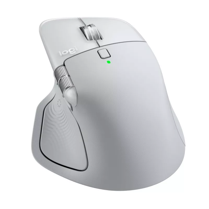 LOGITECH MX Master 4 for Mac - Bezvadu pele - Balta Sudraba