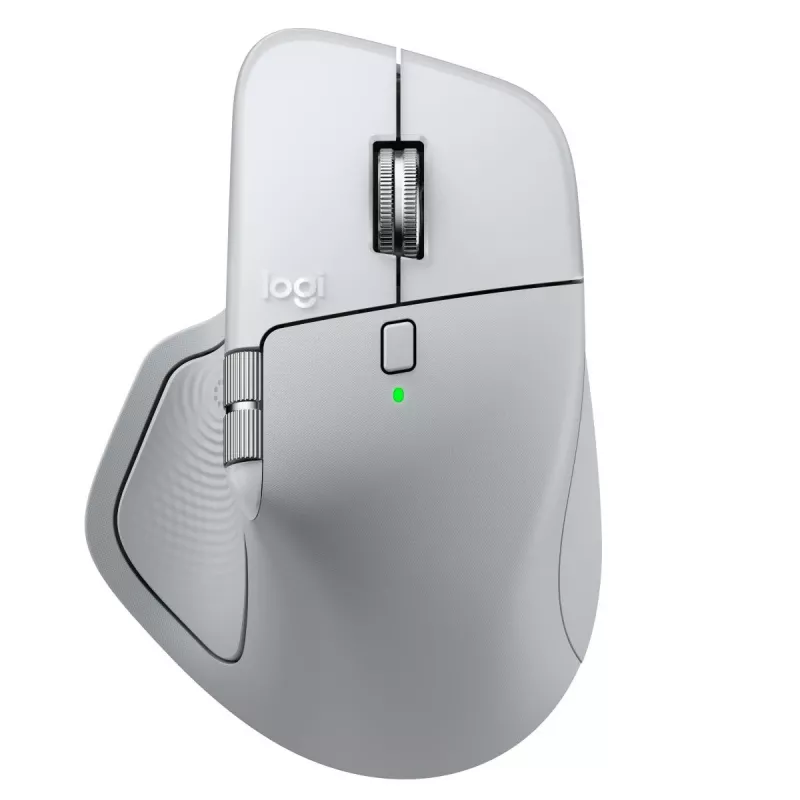 LOGITECH MX Master 4 for Mac - Bezvadu pele - Balta Sudraba