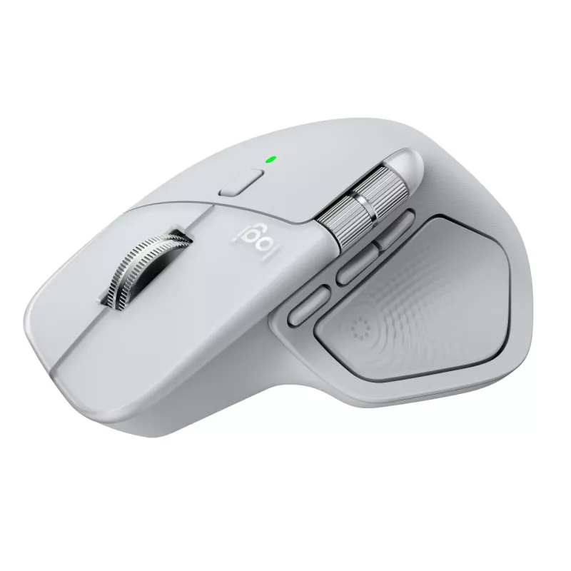 LOGITECH MX Master 4 for Mac - Bezvadu pele - Balta Sudraba