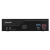 Shuttle Slim PC DH770, LGA1700, 2x HDMI, 2x DP, 2x 2.5G LAN, 2x COM, 8x USB, 1x 2.5 inch, 2x M.2, 24/7 darbība, iekļauts VESA stiprinājums