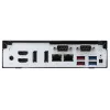 Shuttle Slim PC DH770, LGA1700, 2x HDMI, 2x DP, 2x 2.5G LAN, 2x COM, 8x USB, 1x 2.5 inch, 2x M.2, 24/7 darbība, iekļauts VESA stiprinājums