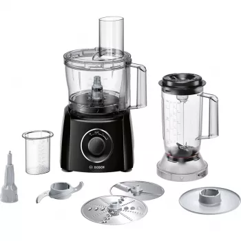 Virtuves kombains Bosch MCM3201B 800 W 2.3 L Melns, Caurspīdīgs