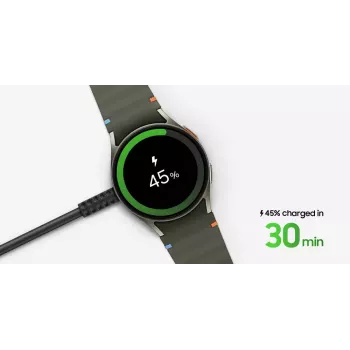 Samsung EP-OL300 viedpulksteņa lādētājs, melns, bezvadu, ātrā uzlāde