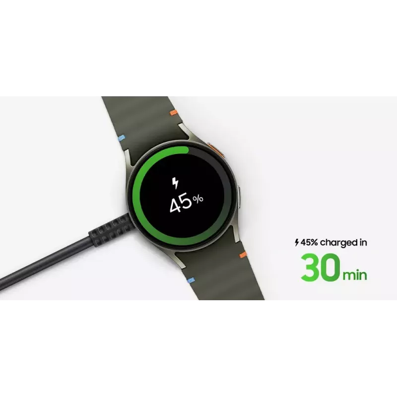 Samsung EP-OL300 viedpulksteņa lādētājs, melns, bezvadu, ātrā uzlāde