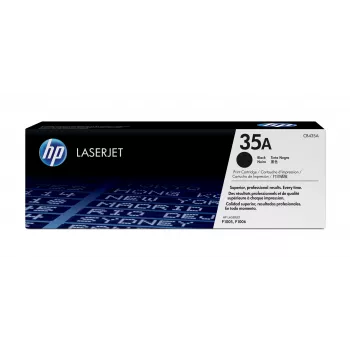 HP 35A melna oriģinālā lāzerprintera tonera kasetne, 1500 lapas, melna, 1 gab.