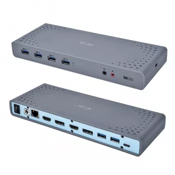 i-tec USB 3.0 / USB-C / Thunderbolt 3 Divu Displeju Dokstacija