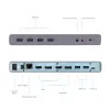 i-tec USB 3.0 / USB-C / Thunderbolt 3 Divu Displeju Dokstacija