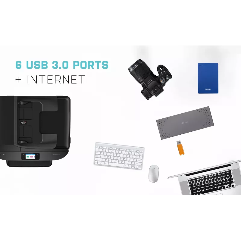 i-tec USB 3.0 / USB-C / Thunderbolt 3 Divu Displeju Dokstacija