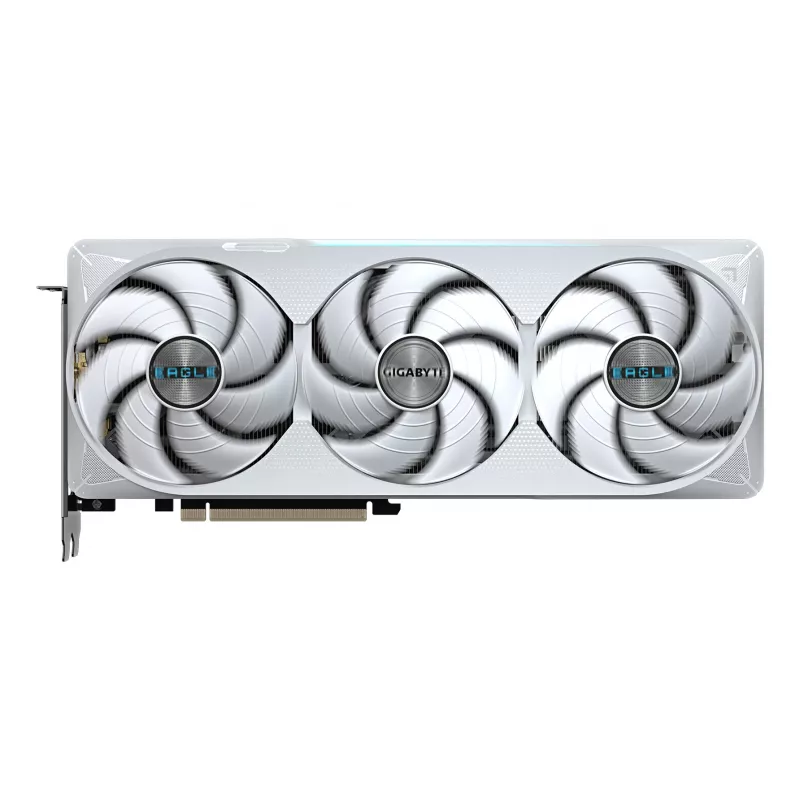 GIGABYTE GeForce RTX 5070 Ti EAGLE OC ICE SFF 16G videokarte - 16GB GDDR7, 256bit, PCI-E 5.0, 2542 MHz kodola frekvence, 3 x DP 2.1a, 1 x HDMI 2.1b, NVIDIA DLSS 4, GV-N507TEAGLEOC ICE-16GD