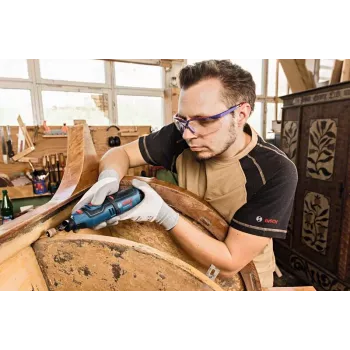 Bosch GRO 12V-35 Professional Slīpētājs-Pulētājs Melns, Zils 35000 OPM