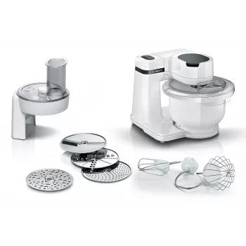 Bosch Serie 2 MUMS2AW01 virtuves kombains 700 W 3,8 L Balts