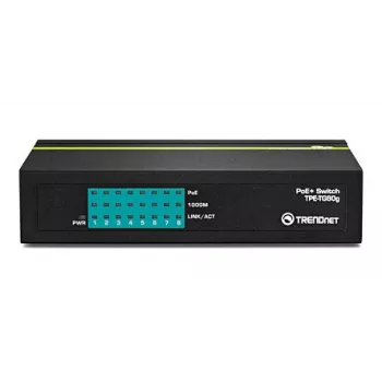 TRENDNET PoE+ Slēdzis 8-portu Gigabit Greennet 8x GbE PoE+