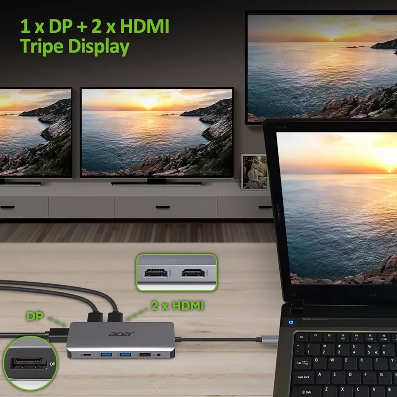 ACER 12-in-1 USB-C Doks