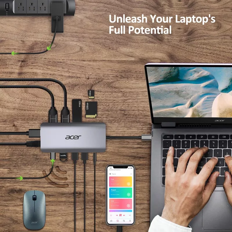 ACER 12-in-1 USB-C Doks
