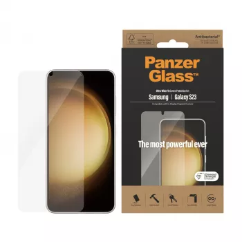 PanzerGlass® Ekrāna aizsargs Samsung Galaxy S23 | Ultra-Wide Fit