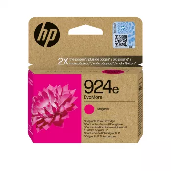 HP 924e EvoMore oriģinālā magenta tintes kasetne