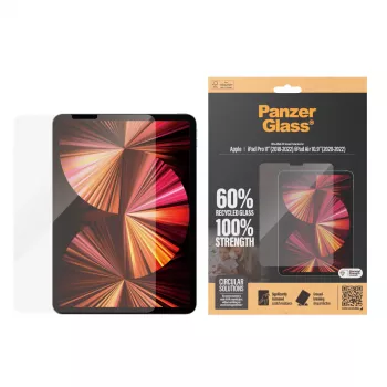 PanzerGlass® Ekrāna aizsargs iPad Pro 11 inch (2018–2022) | iPad Air 10,9 inch (2020, 2022) Ultra-Wide Fit