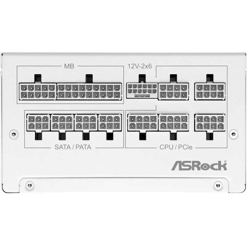 ASROCK Barošanas bloks Steel Legend SL-850G 850W 80+ Gold Balts ATX