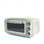 Ariete 979 Design elektriskā cepeškrāsns, 18 L, piemērota 30 cm picai, 1380 W, 3 cepšanas pozīcijas, 60 minūšu taimeris, nerūsējošais tērauds, pasteļzaļa