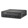 Shuttle Nano PC NE10N, Intel N 100, bez ventilatora, 24/7 darbībai, iekļauts VESA stiprinājums