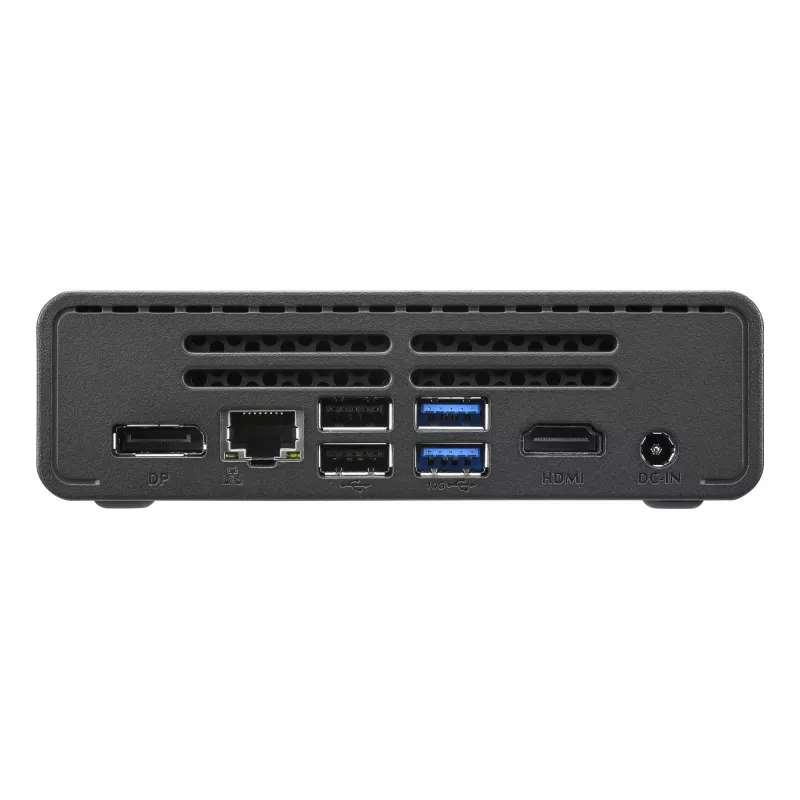 Shuttle Nano PC NE10N, Intel N 100, bez ventilatora, 24/7 darbībai, iekļauts VESA stiprinājums