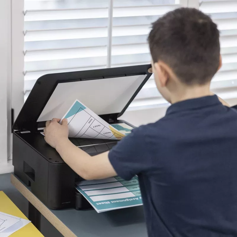Daudzfunkciju printeris Brother DCP-T580DW tintes krāsu drukāšana