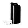 PanzerGlass empower™ by ® Turbo 45W Lādētājs 2 x USB-C | EU Kontaktdakša | Sudrabbalts