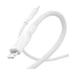PanzerGlass empower™ by ® Racing 60W USB-C uz Lightning kabelis | USB 2.0 | 1.2m | Sudrabbalts