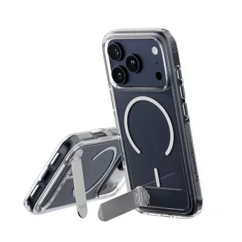 PanzerGlass CARE™ by ® Caurspīdīgs Maciņš ar Statīvu un MagSafe iPhone 17 Pro