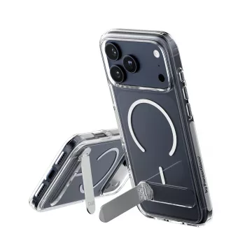 PanzerGlass CARE™ by ® Macīgs Caurspīdīgs Futrālis ar Statīvu un MagSafe iPhone 17 Pro Max