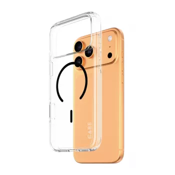 PanzerGlass CARE™ by ® Urban Explorer Macīgs Futrālis Caurspīdīgs ar Melnu MagSafe iPhone 17 Pro Max