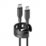 PanzerGlass empower™ by ® Racing 60W USB-C uz USB-C kabelis | USB 2.0 | 2m | Space Black