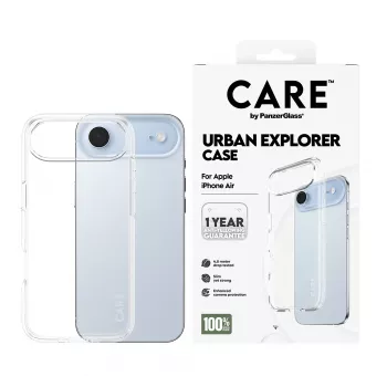 PanzerGlass CARE™ by ® Urban Explorer Maciņš Caurspīdīgs iPhone Air