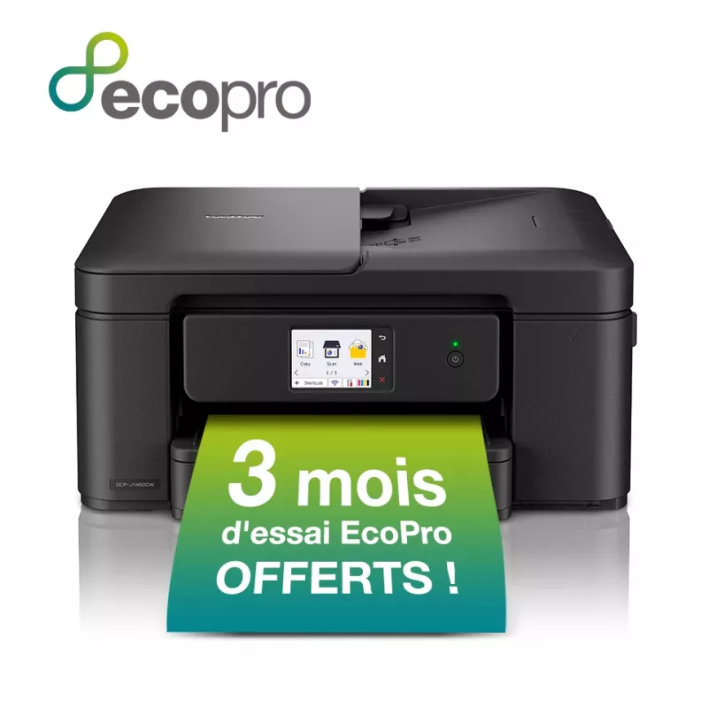 Brother DCP-J1460DW 3-in-1 kompakts bezvadu tintes printeris, A4, melns