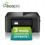 Brother 3-in-1 kompakts bezvadu tintes printeris DCP-J1360DW, krāsu druka, 1200 x 6000 DPI, krāsu kopēšana, A4, melns