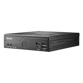 Shuttle DH810 slims bezmaksas dators Intel SO-DDR5 melns