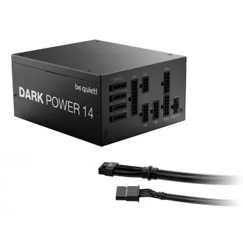 be quiet! Dark Power 14 850 W - 80 Plus Titanium barošanas bloks 20+4 pin ATX ATX Melns