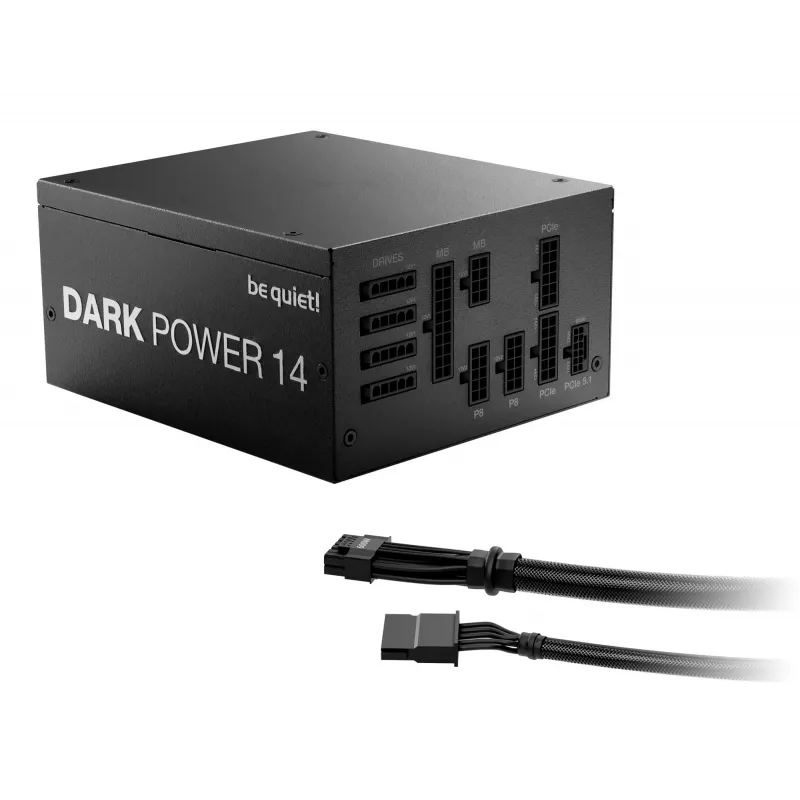 be quiet! Dark Power 14 850 W - 80 Plus Titanium barošanas bloks 20+4 pin ATX ATX Melns