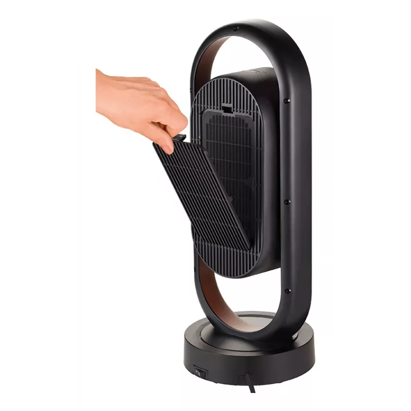 Unold Keramiskais Ventilatora Sildītājs 3D, Melns/Brūns