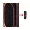 Unold Keramiskais Ventilatora Sildītājs 3D, Melns/Brūns