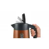 Bosch TWK4P439 elektriskā tējkanna 1.7 L 2400 W Melna, Zelts