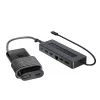 USB-C centrmezgls un klēpjdatora lādētājs HP 9H0H9AA#ABB kompakts dizains, daudzpusīgs savienojamība