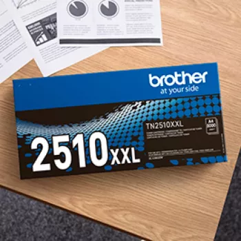 Toner kasetne Brother TN2510XXL XXL Melna, 3000 lpp, 1 gab.