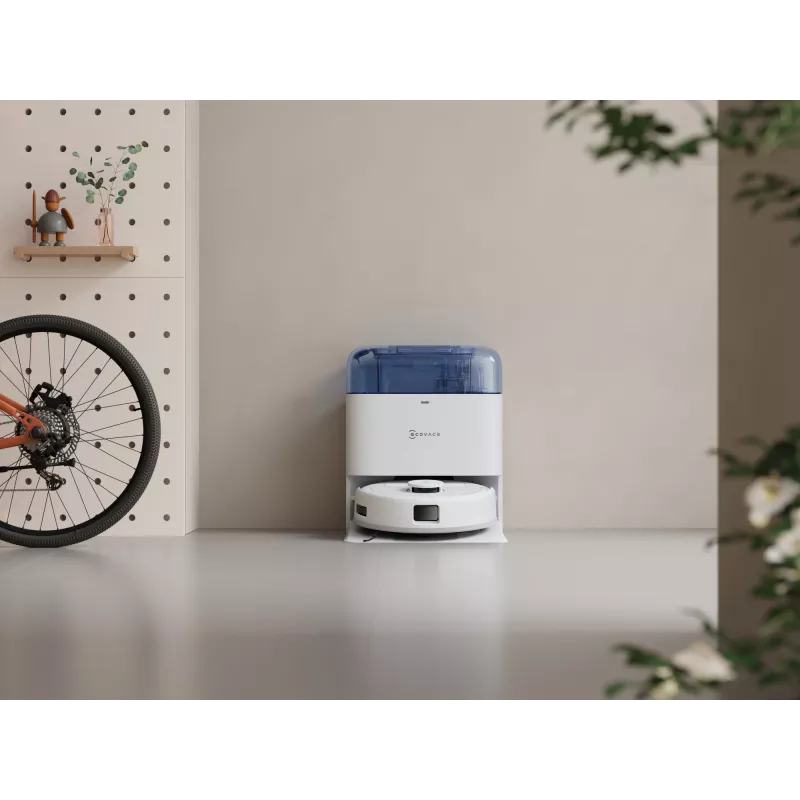 Ecovacs Deebot MINI Blue Zils, Balts