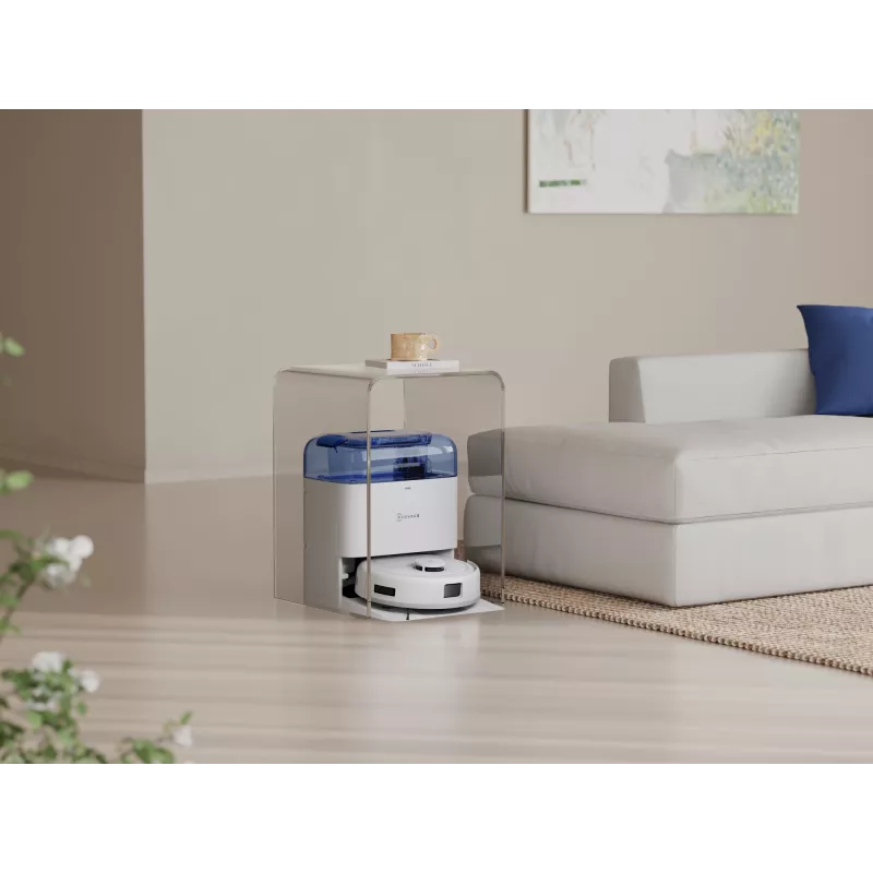 Ecovacs Deebot MINI Blue Zils, Balts