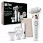 Braun Silk-épil 9 Flex 9-360 3D 40 pincetes Roze, Balts
