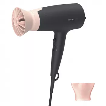 Fēns Philips 3000 sērija BHD350/10, 2100 W, melns/rozā