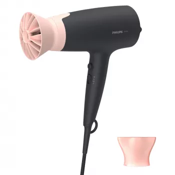 Fēns Philips 3000 sērija BHD350/10, 2100 W, melns/rozā